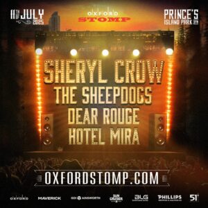 Oxford Stomp Music Festival 2025 Sheryl Crow The Sheepdogs