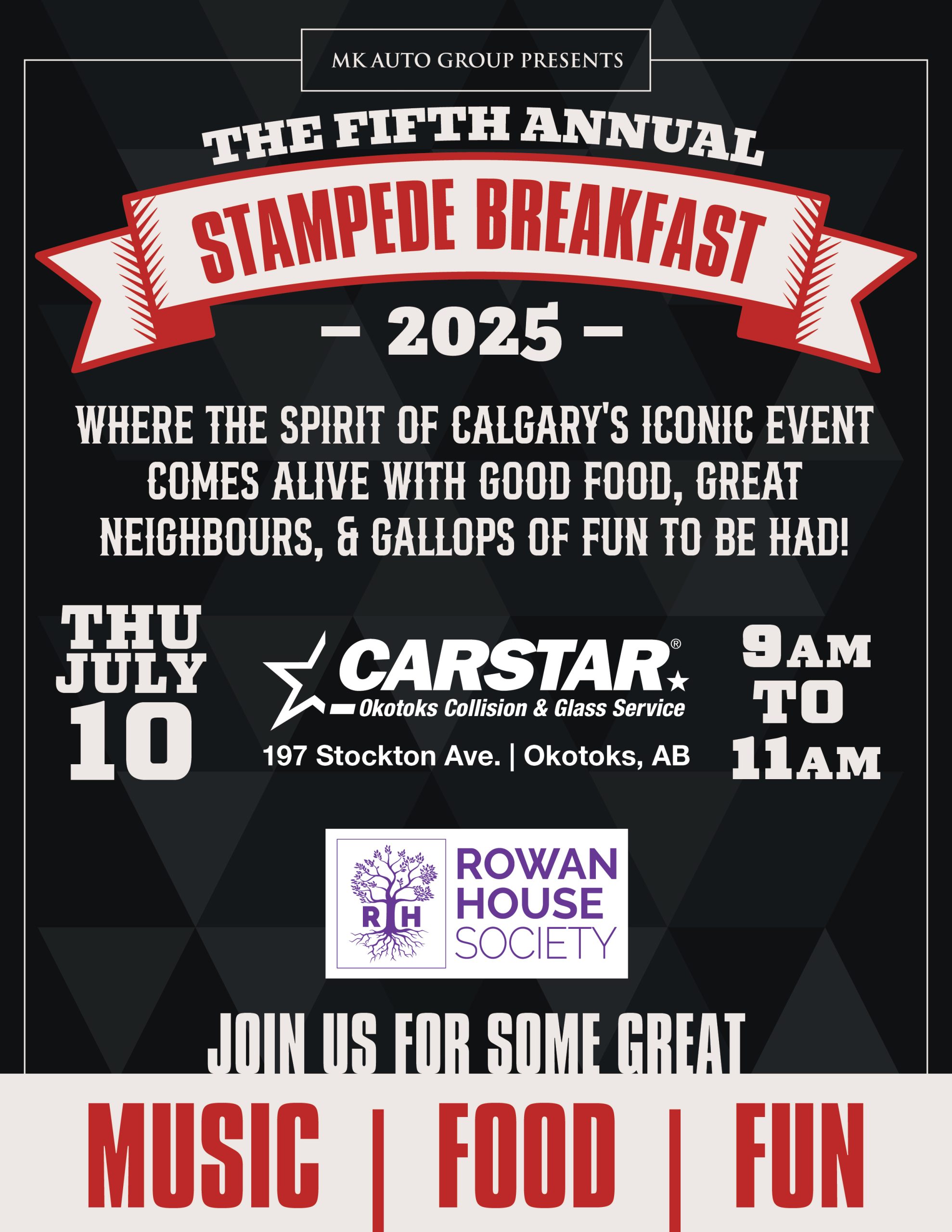 CARSTAR Okotoks – Stampede Breakfast