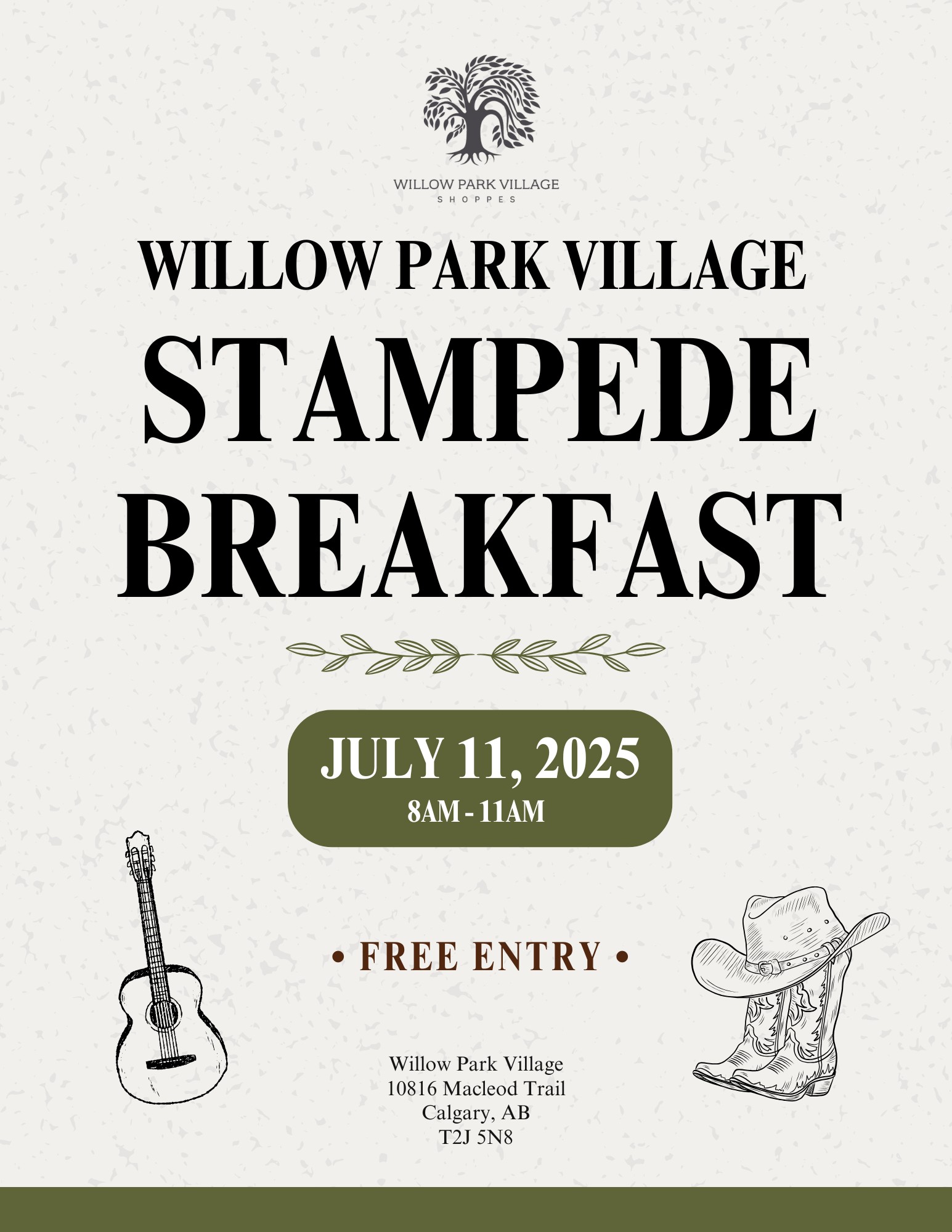Stampede Breakfast at Willow Park Village